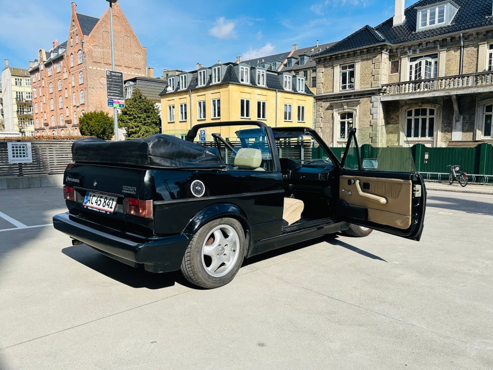 VW Golf II Cabriolet Karmann model 1,8 GLi 110 HK