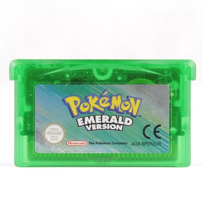 Pokemon Emerald - GBA, Gameboy Advance, 
Brugt - God stand - Virker uden problemer - Kan testes ved 