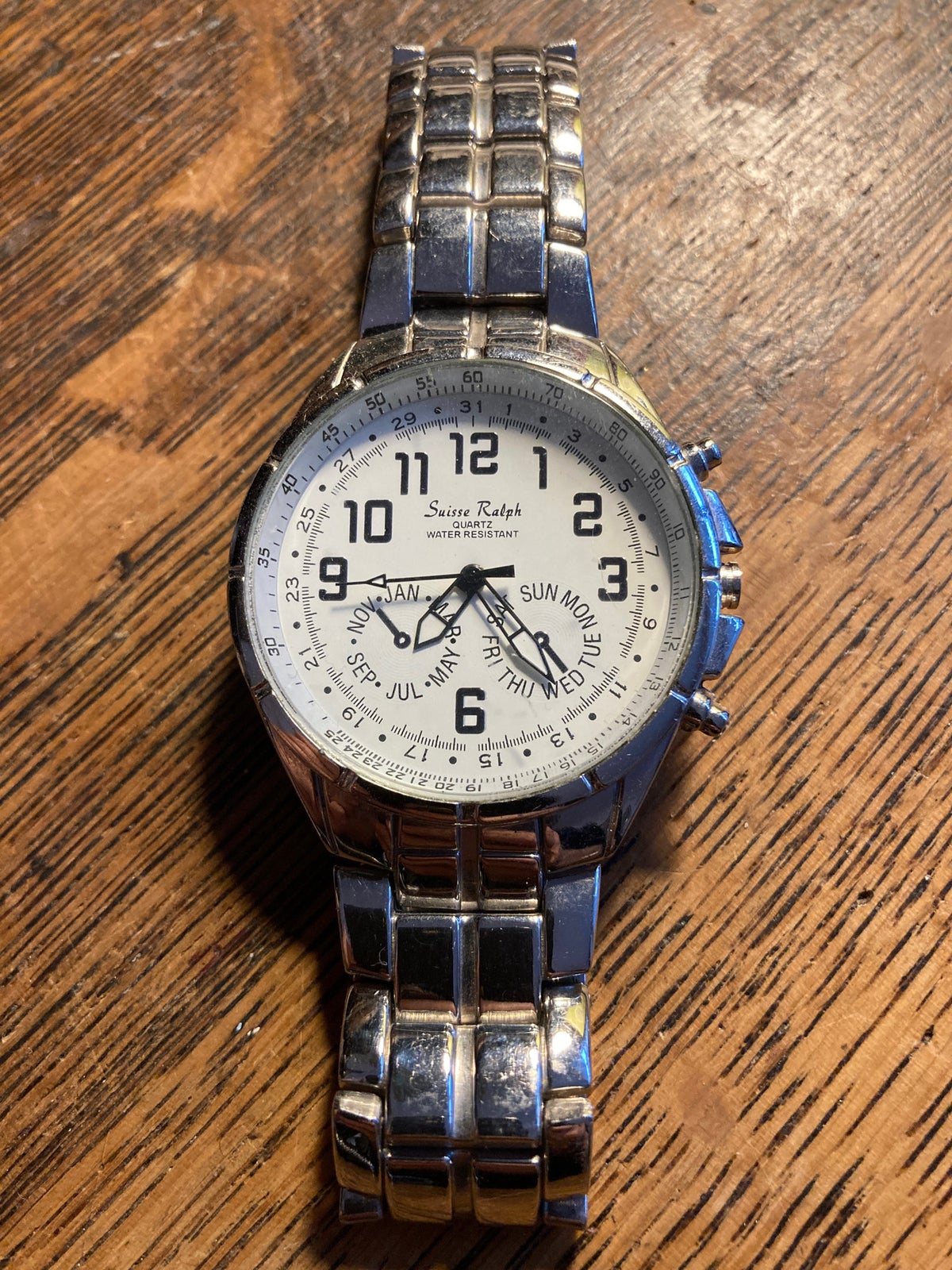 Suisse ralph clearance quartz water resistant