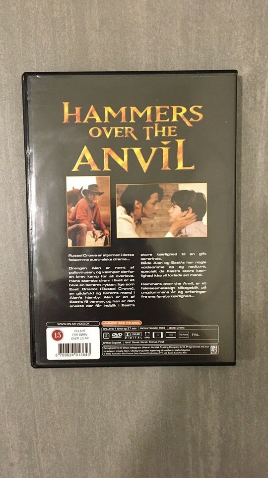 Hammers over The anvil, DVD, thriller