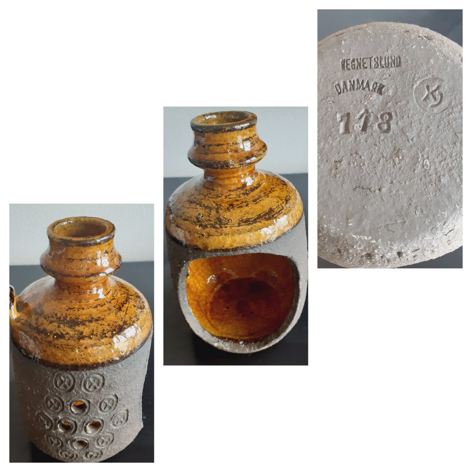 Keramik, Lysestage og fyrfadsstage, Hegnetslund af Kaj