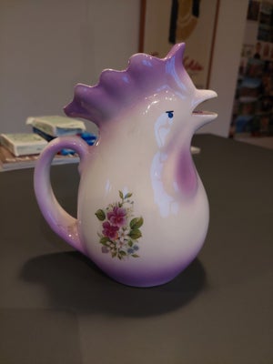 Andet, Kande, Retro, Keramik kande. Højde 20 cm. Et lille skår, se sidste billede.