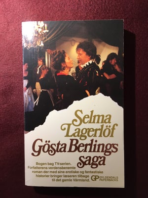 Gösta Berlings saga, Selma Lagerlöf , genre roman – dba.dk billede