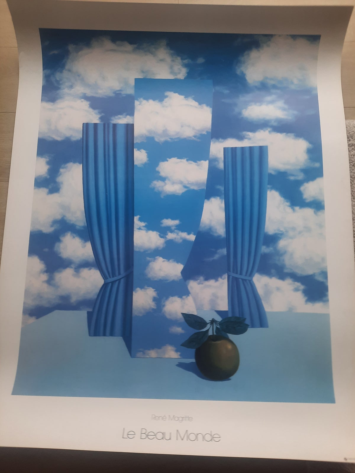 Plakat Ren Magritte motiv Le Beau Monde dba.dk K b og Salg