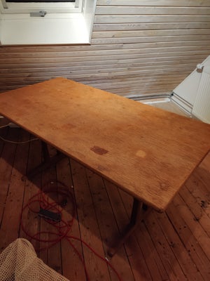 Spisebord, Træ, FDB, b: 80 l: 160, Gammelt fdb spisebord inkl tillægsplader. 
Pladerne er 47cm lange