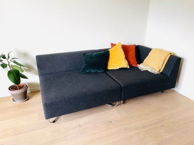 Sofa, uld, 3 pers. , Bolia, Bolia Orlando to sofamoduler, hver 1*1 meter.
Enkeltmodulet kan sættes p