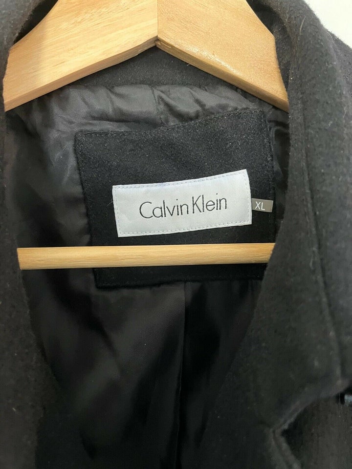 Uldjakke, str. XL, Calvin Klein