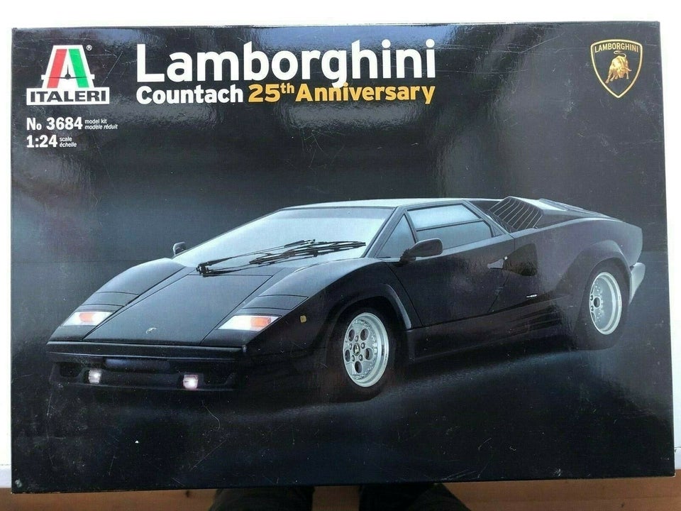 Byggesæt, ITALERI Lamborghini Countach 25th Aniversary,