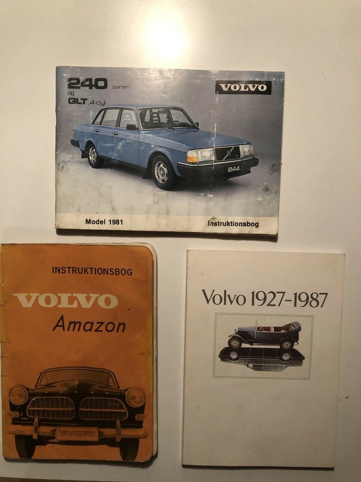 Instrukstionsbøger, Volvo