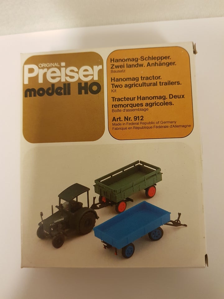 Byggesæt, Preiser 912, skala H0 1/87