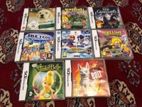 Mario & Sonic,Pixiline, Tinkerbell, Nintendogs