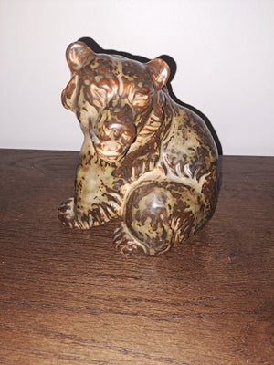 Keramik, bjørn royal Copenhagen, Har en rigtig flot bjørn fra royal Copenhagen 18 cm høj, designet a