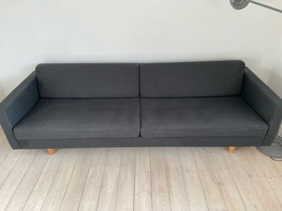Sofa, 3 pers., Sælger vores dejlige sofa, da vi har fået ny. Den er dejlig hård og fast i puderne så