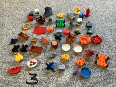 Lego Duplo, Reservedele, 8 billeder på annoncen med blandet Lego Duplo dele, klar til herlig leg med
