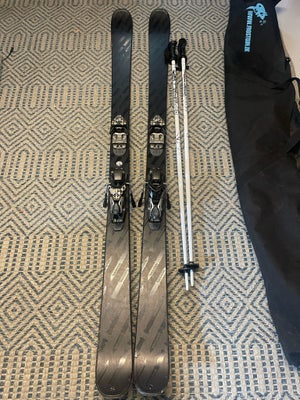 Alpinski, K2, Pæne K2 ski med tilhørende stave
Passer til person på ca 178-184 cm