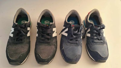 Sneakers, str. 42, New Balance,  Sort / Mørkeblå,  Næsten som ny, 2 par næsten ubrugte sneakers fra 