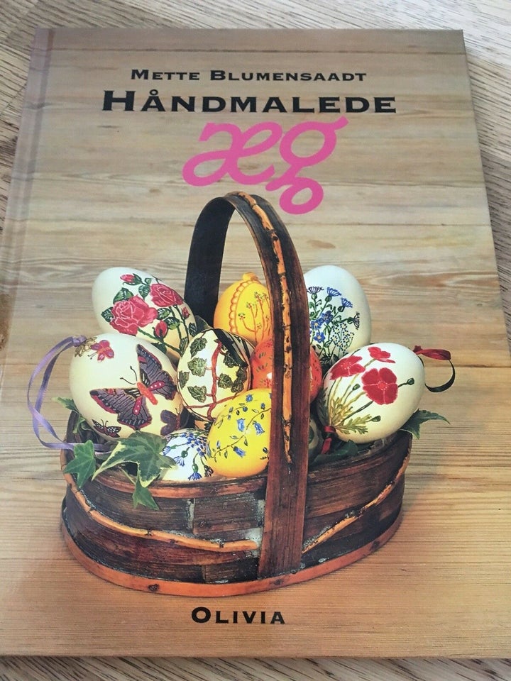 Håndmalede æg, Mette Blumensaadt, emne: håndarbejde