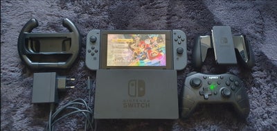 Nintendo Switch, V2 (Læs Beskrivelse), Perfekt, Hejsa, jeg sælger denne her Nintendo Switch V2 som e