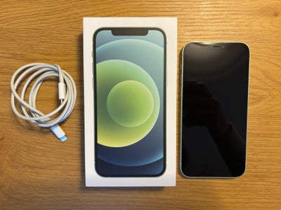 iPhone 12, 64 GB, grøn, God, iPhone 12, 64 GB i grøn. Ingen skrammer eller ridser. Originale dele. D