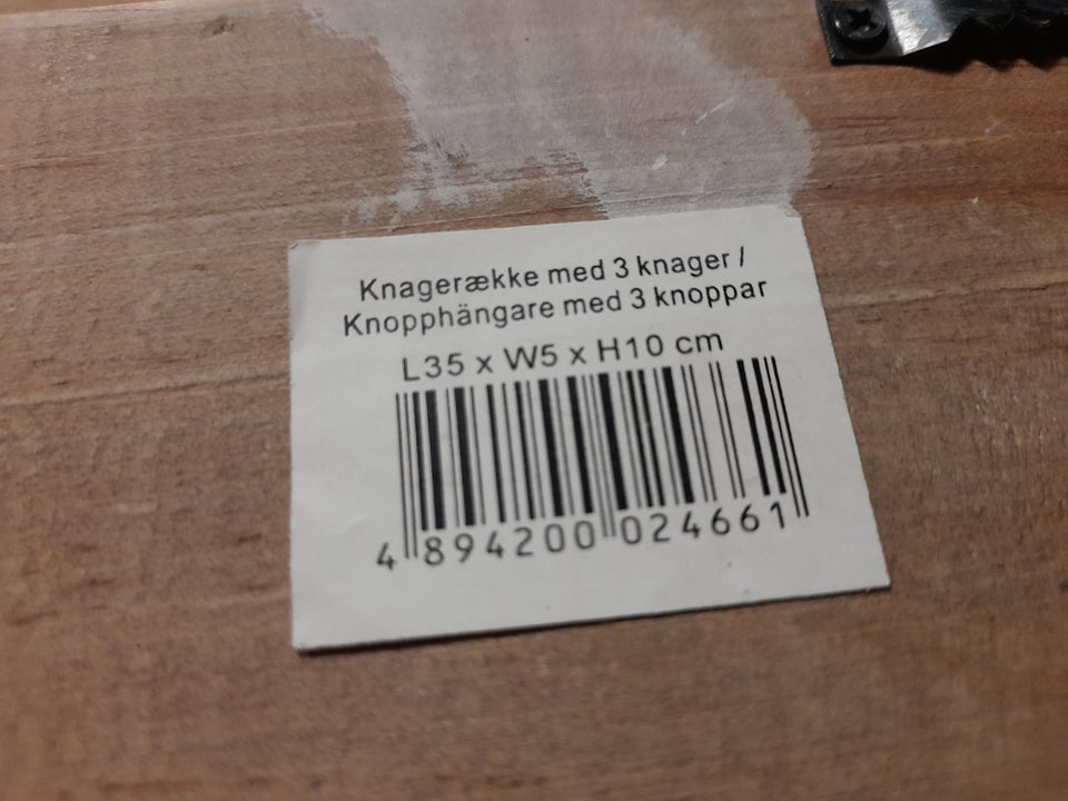 Knagerække, Træ med knopper