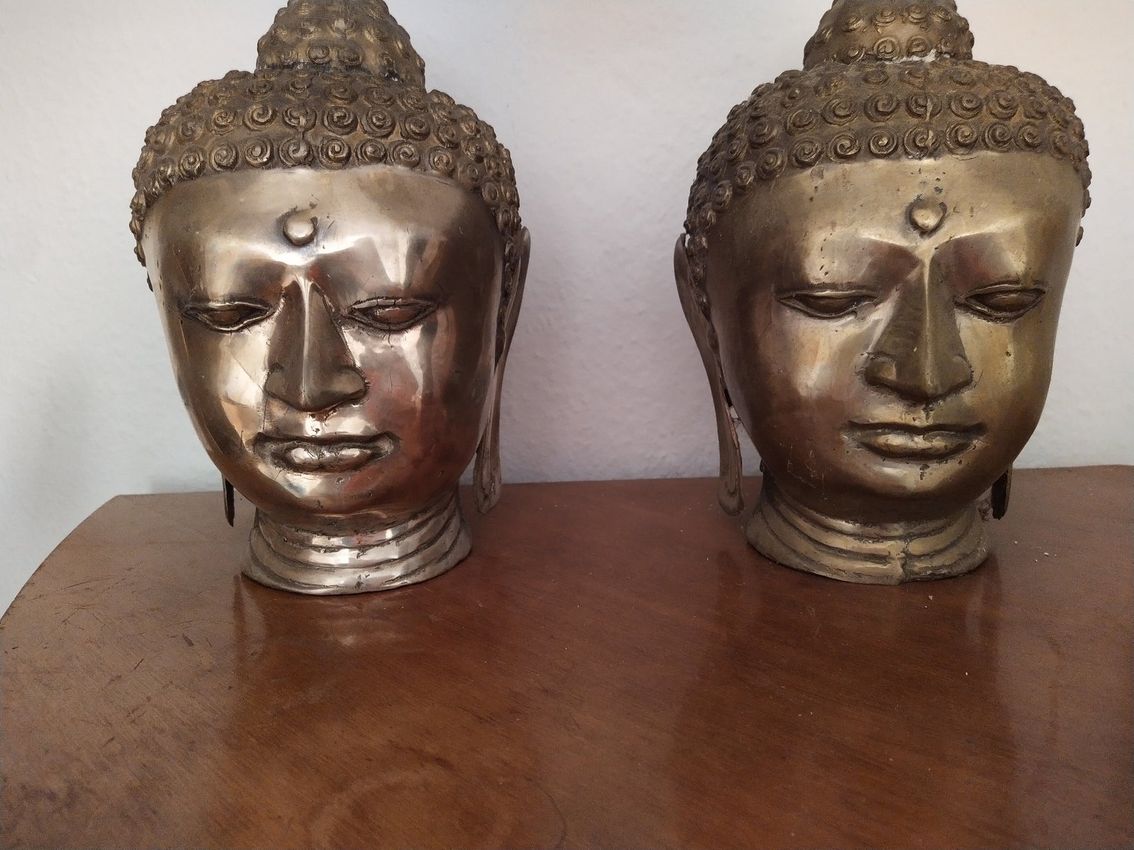 Buddha hoved fra Bali Højde ca. 25 cm