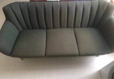 Sofa, polyester, 3 pers. , Sofacompagniet, Retrostyle grøn polyester(falmet)
Ca.180 L x 78 H x ca.80