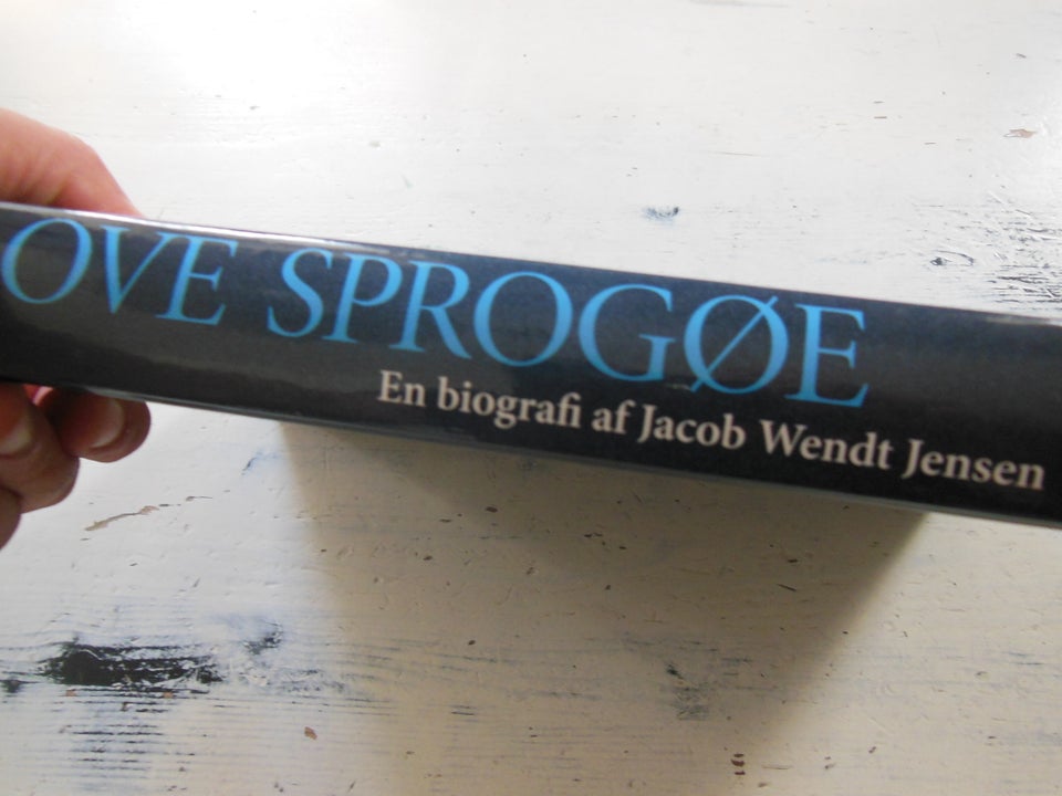 Ove Sprogøe *Signeret af forfatteren*, Jacob Wendt Jensen