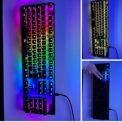 Tastatur, Hyperx, Alloy Origins, God, Gamer keyboard. USB, RGB, Mekanisk, gaming tastatur, Hyper X r