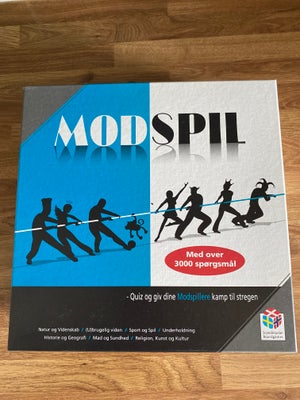 Modspil, over 3.000 spørgsmål, Quiz, brætspil, Er åbnet, men aldrig brugt.
Fra ikke ryger hjem