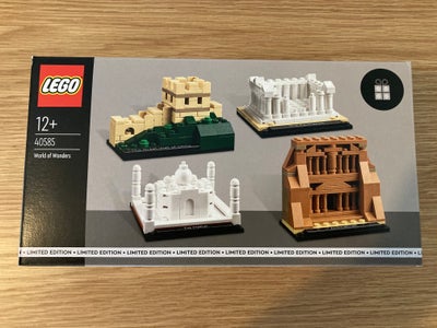 Lego Architecture, 40585, Ny og uåbnet LEGO GWP sæt; Verdens vidundere, sælges for min veninde.

FAS