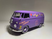 Modelbil, Solido Vw t1 hippie bus, skala 1/19