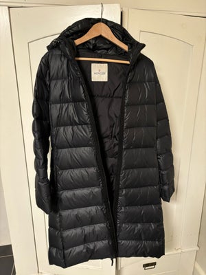 Dynejakke, str. One size, Moncler,  Sort,  Dun jakke,  Næsten som ny, Flot Moncler dun jakke i str 3