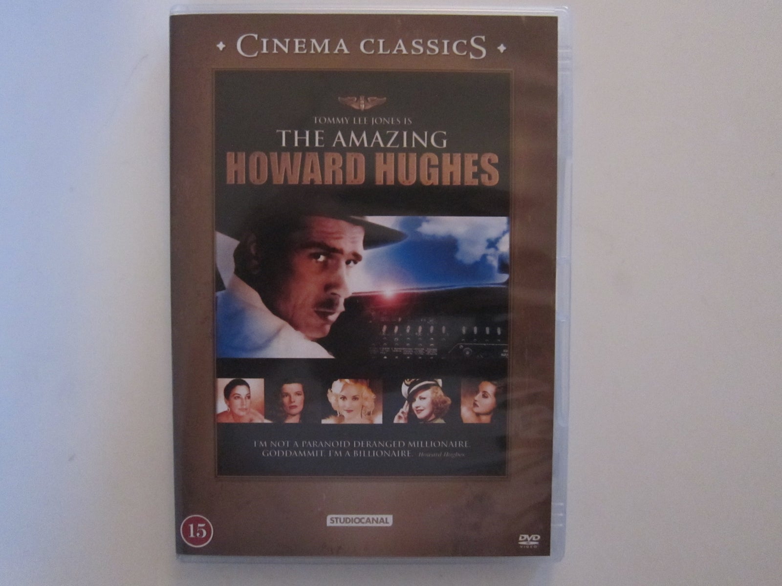 The Amazing Howard Hughes, instruktør William A. Graham, DVD – dba