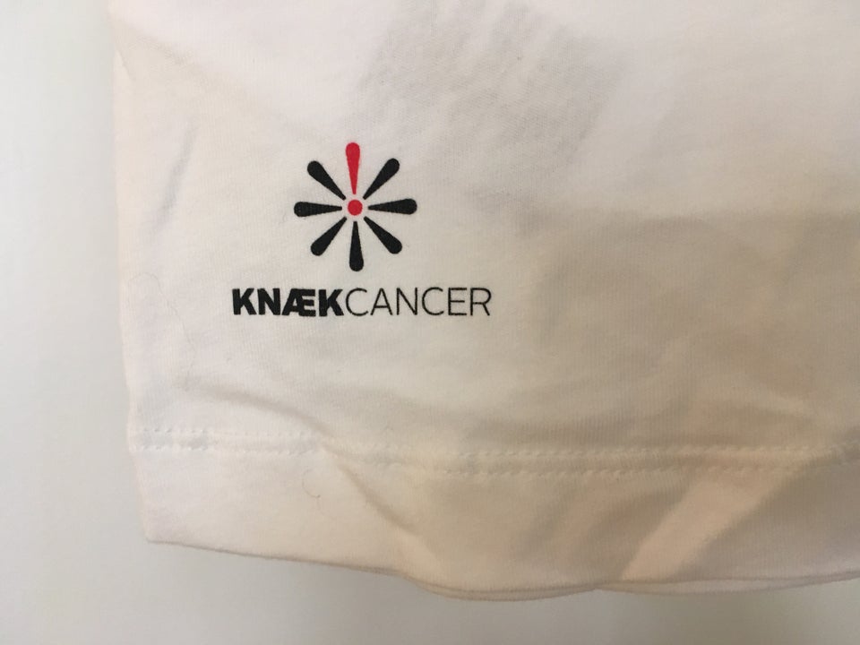 T-shirt, In Wear - Knæk Cancer - str. L (se mål i tekst) , str. 40