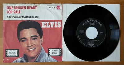 Single, Elvis, One Broken Heart for Sale (Dansk), Cover: Se billede
Vinyl: VG+
