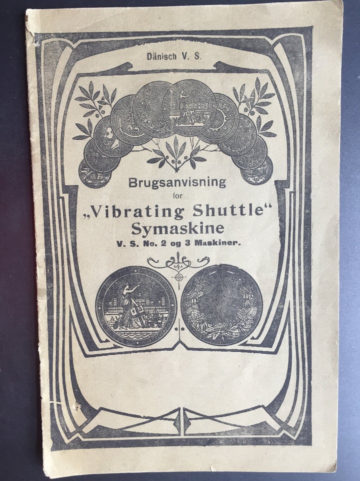 Tilbehør til symaskine, ca. 1886 - Brugsanvisning: SINGER