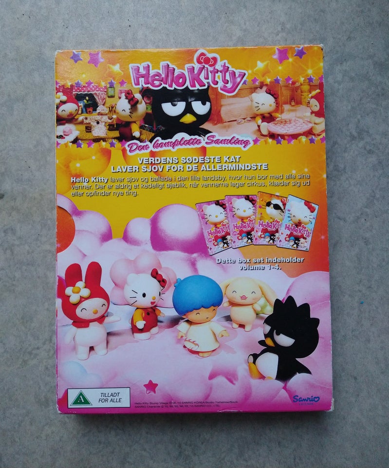 Hello Kitty, DVD, tegnefilm