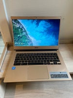 Acer 514, chromebook i rosegold , Perfekt