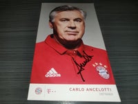 Autografer, Carlo Ancelotti autograf