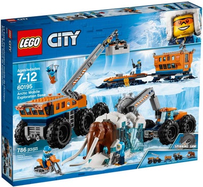Lego City, 60195, Actic Mobile Exploration Base (Mobil polarforskningsbase). Består af 786 dele. Kom