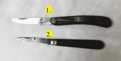 Andre samleobjekter,  Tyske vintage Otter knive., 

Den samlede pris for knivene er 240,- eksl. frag
