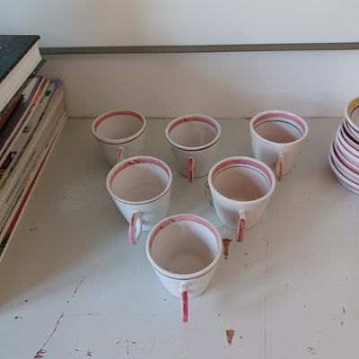 Keramik, Kaffekop m underkop, ENNA BODIL WESTPHAL, Gammelt lertøj. Gammelt keramik.
Unika, Samlerobj