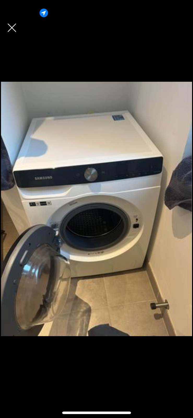 Samsung vaskemaskine, vaske/tørremaskine