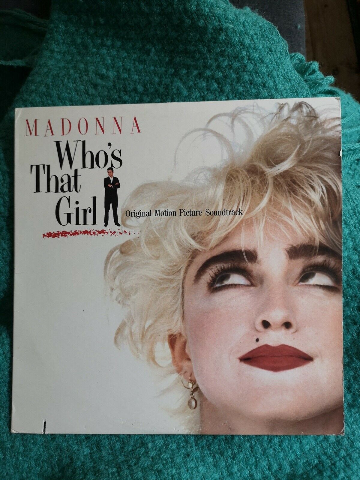 Madonna Who's That Girl Soundtrack LP Vinyl Record Album, Sire 9 25611-1,  Pop Rock, Synth-pop, 1987, Original Pressing 