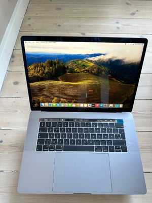 MacBook Pro, A1990 (2018), 2.6 GHz, 16 GB ram, 512 GB harddisk, Perfekt, Jeg sælger min MacBook Pro 