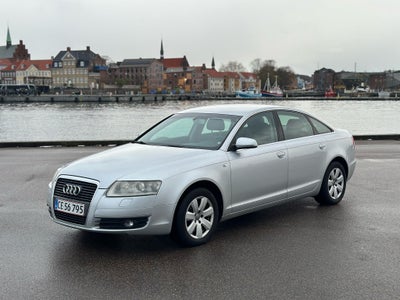 Audi A6, 3,2 FSi Multitr., Benzin, 2005, km 188000, sølvmetal, nysynet, 4-dørs, Super fin Audi A6 Li