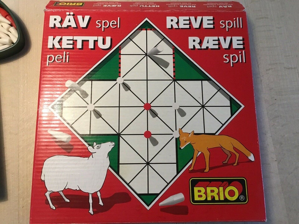 Rævespil, brætspil  - Køb og Salg af Nyt og Brugt