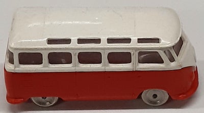 Modelbil, LEGO 2 farvet VW Samba bus, skala H0, Meget flot rød/hvid LEGO VW Samba bus.