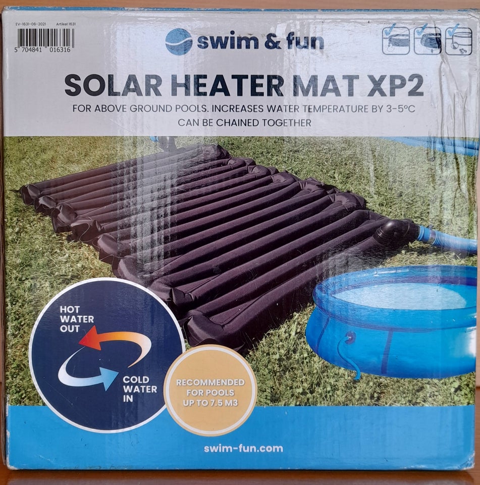 Solvarmer til pool, Swim & fun