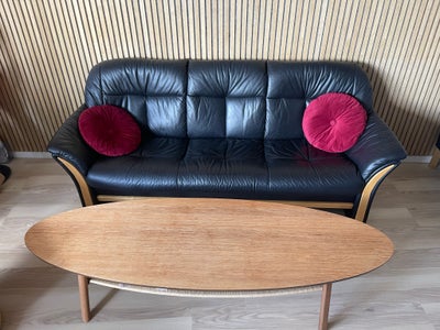 Sofa, læder, 3 pers., Lækker lædersofa 
Æstetisk og god siddekomfort

Sælges grundet pladsmangel 

